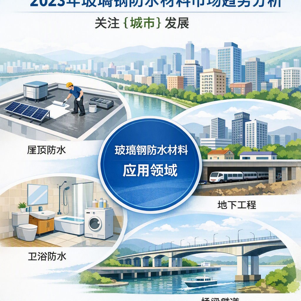 2023年玻璃钢防水材料市场趋势分析,关注 黄石 发展