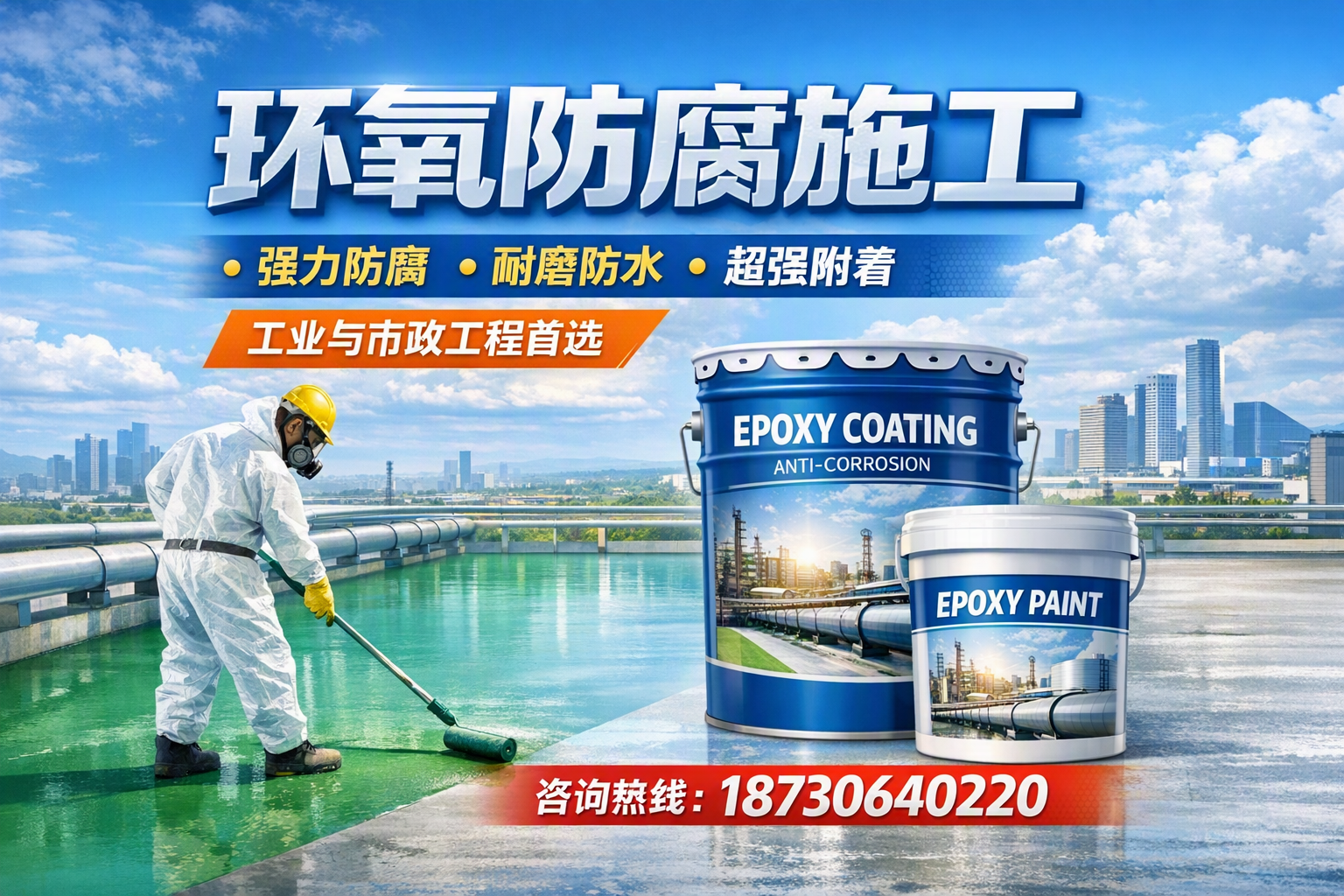 在 黄石 进行环氧防腐施工的注意事项
