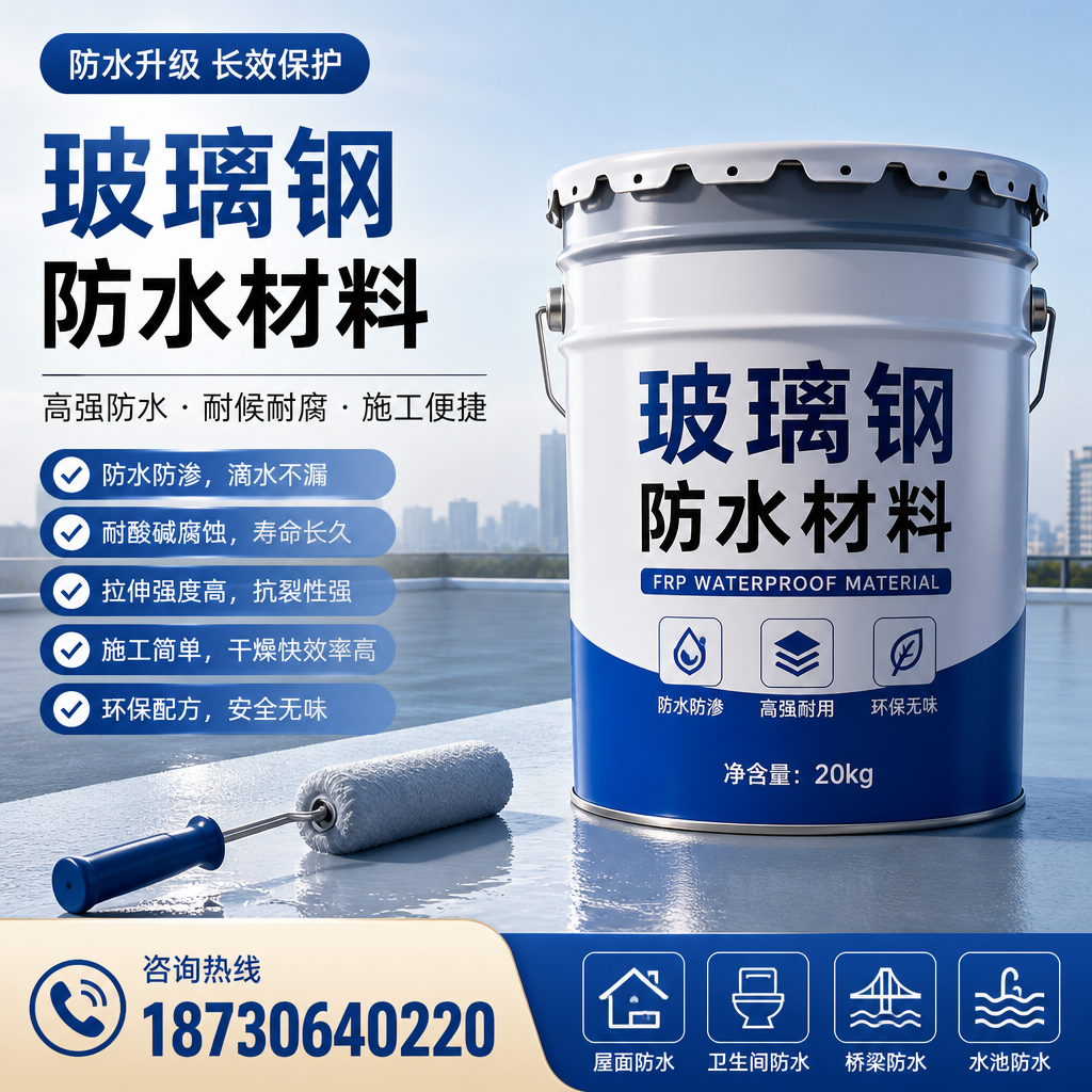 专家解析:玻璃钢防水材料的市场前景分析在 黄石