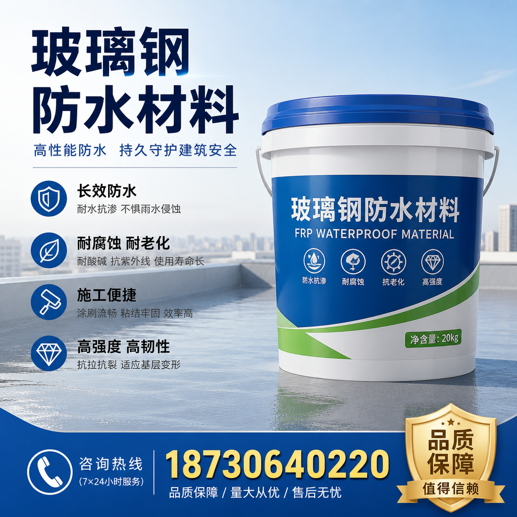 专家解析:玻璃钢防水材料的市场前景分析在 黄石