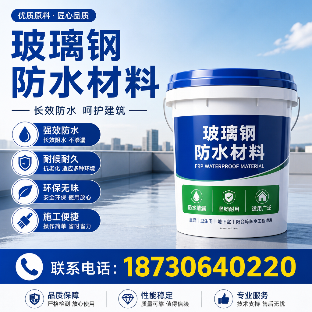从零开始了解玻璃钢防水材料,黄石 入门指南