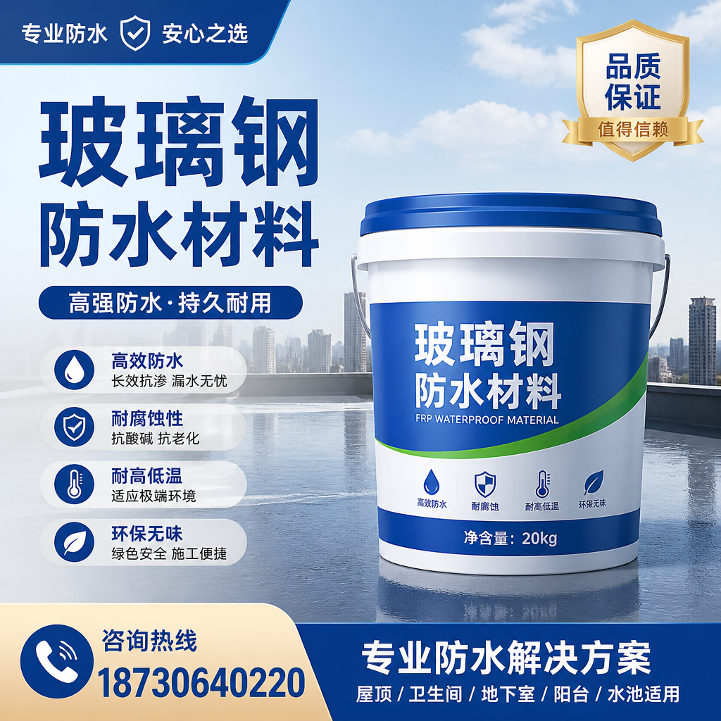 了解玻璃钢防水材料的市场趋势,黄石 企业不可不知