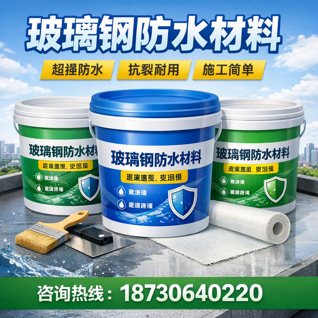 了解玻璃钢防水材料的市场趋势,黄石 企业不可不知